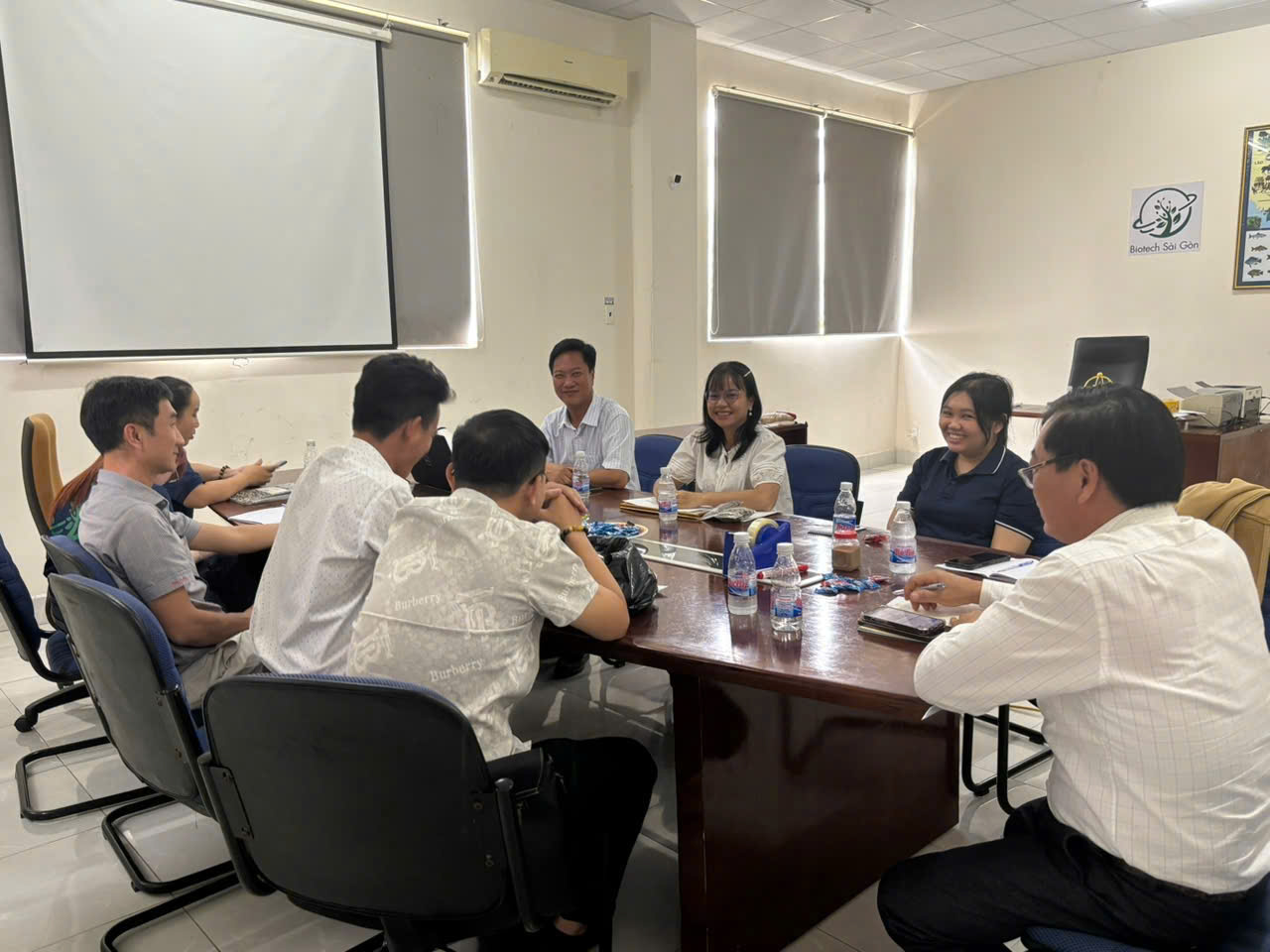 CBCNV họp tại văn phòng Phước Đông