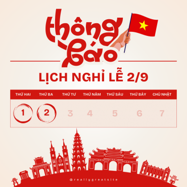 Thông báo nghỉ lễ