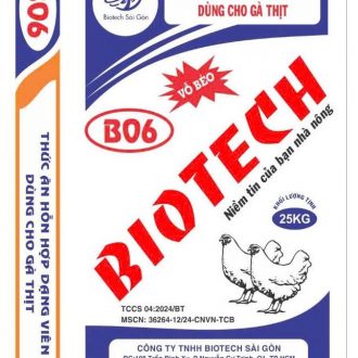 Thức ăn cho gà thịt B60