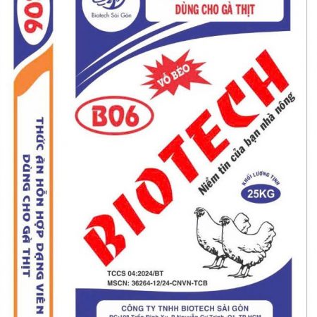 Thức ăn cho gà thịt B60