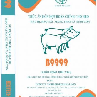 Thức ăn hỗn hợp hoàn chỉnh cho heo hậu bị, mang thai và nuôi con