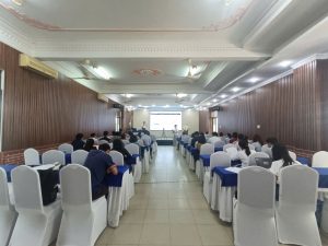 Các anh chị ghi lại kỷ niệm tại buổi tập huấn